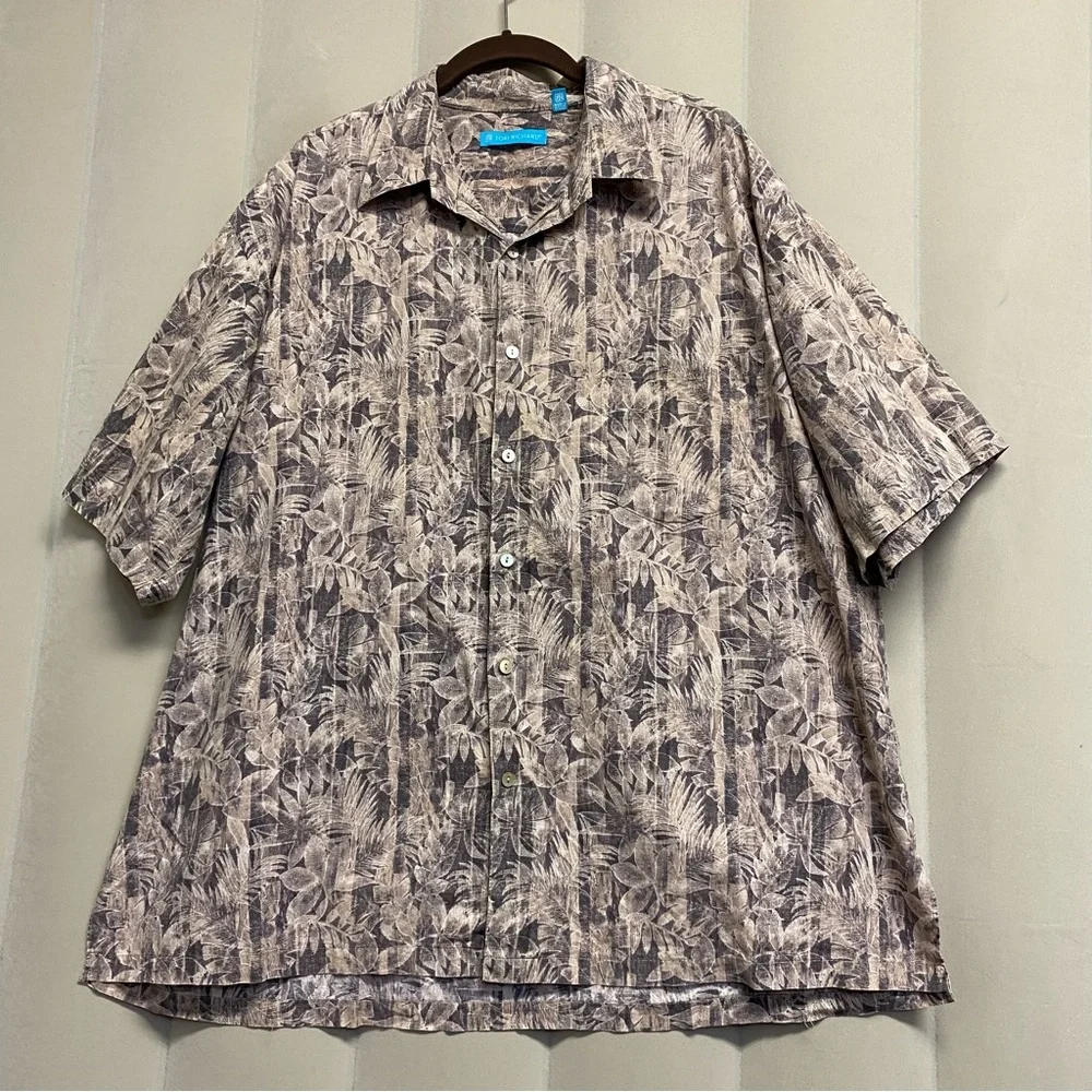 Tori Richard Men’s Button Front Shirt 2XL XXL Hawaiian 100% Cotton Lawn Vacation